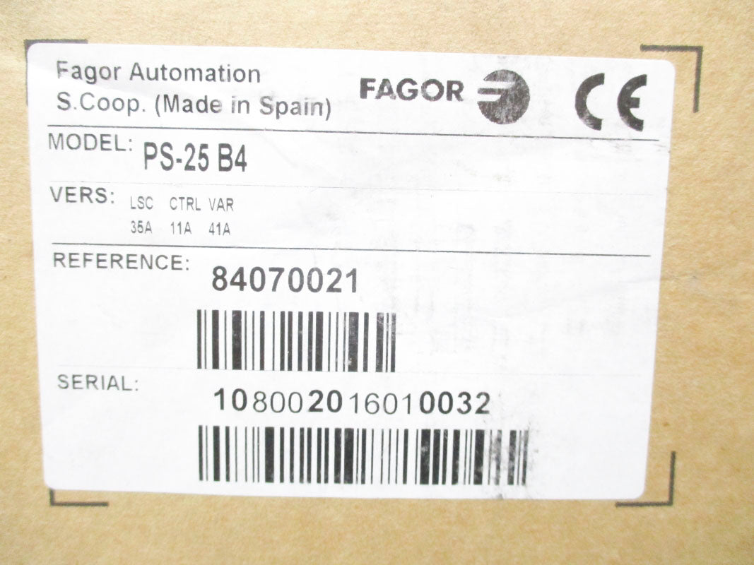 FAGOR PS-25B4 3X400-460VAC 45A NSMP