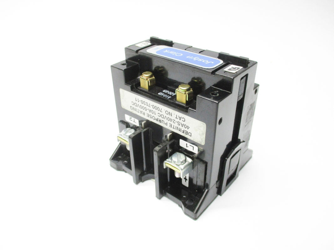 JOSLYN CLARK 7000-7030-11 10A 500VDC UNMP