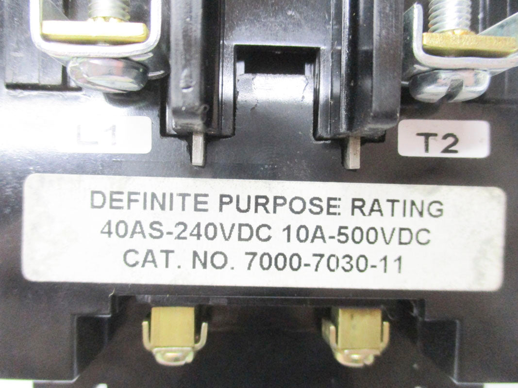 JOSLYN CLARK 7000-7030-11 10A 500VDC UNMP