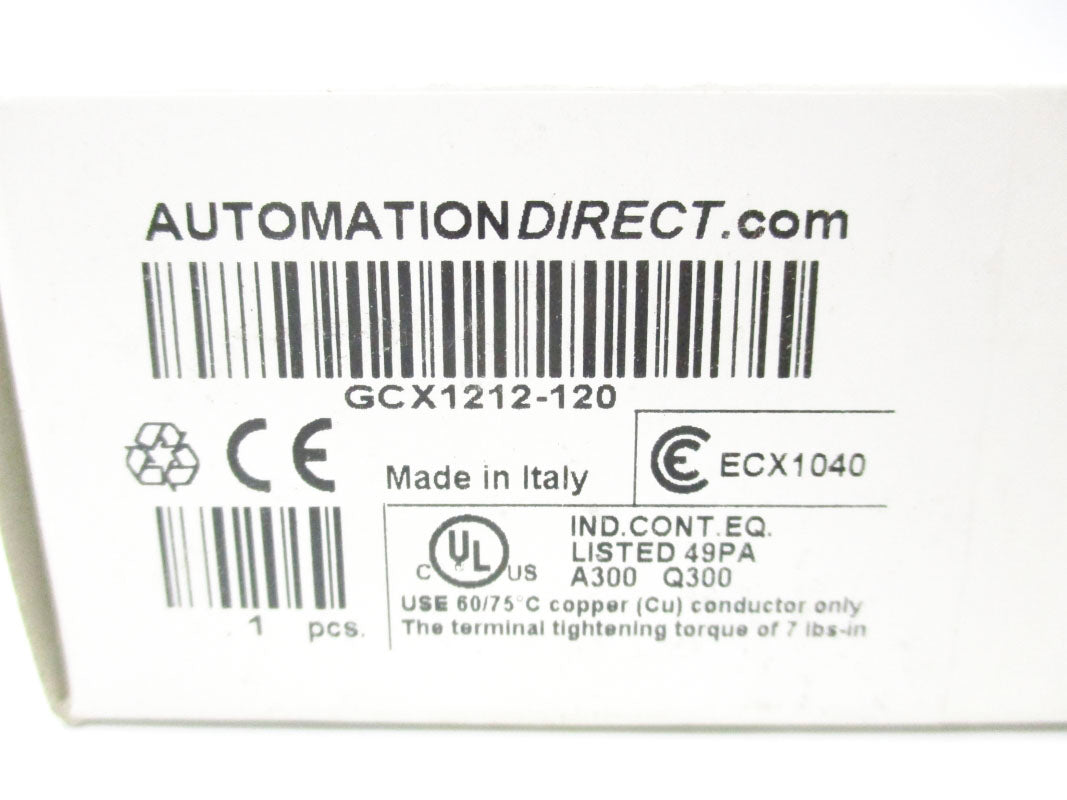 AUTOMATION DIRECT GCX1212-120 NSMP