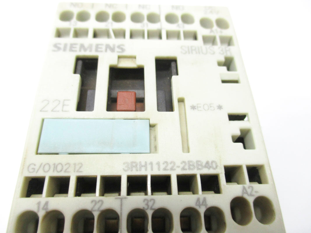 SIEMENS 3RH1122-2BB40 24VDC NSMP
