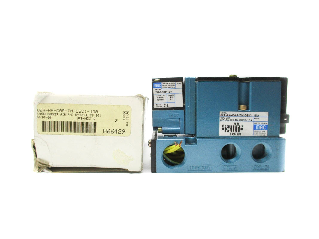 MAC 82A-AA-CAA-TM-DBC1-1DA 150PSI 120V NSMP