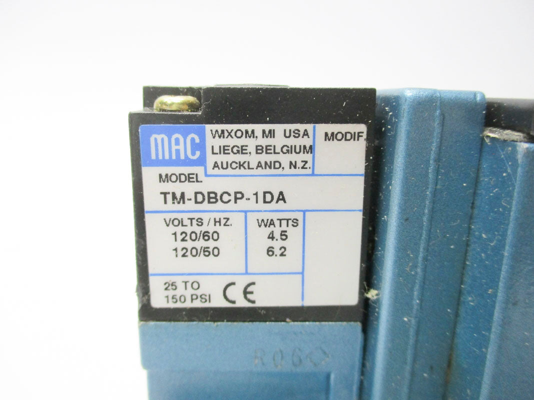 MAC 82A-AA-CAA-TM-DBC1-1DA 150PSI 120V NSMP