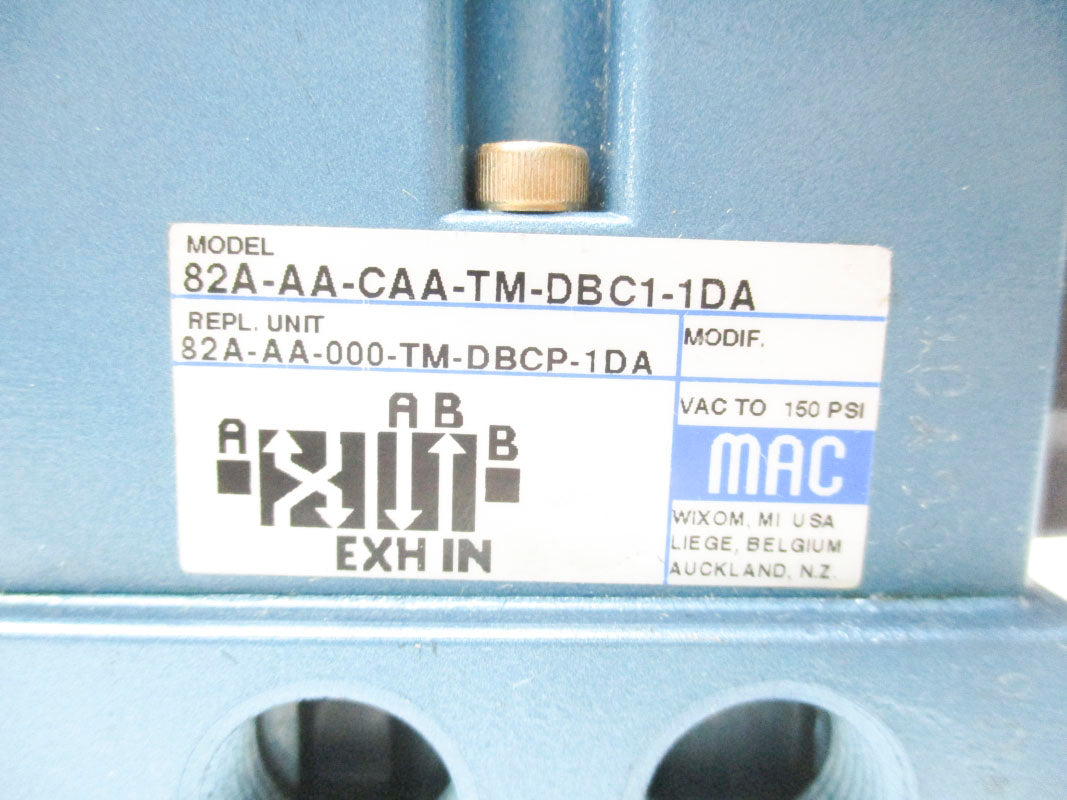 MAC 82A-AA-CAA-TM-DBC1-1DA 150PSI 120V NSMP