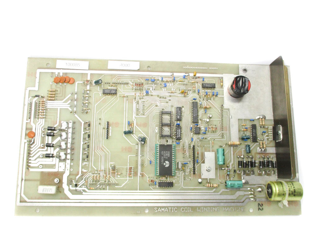 SAMATIC COIL WINDING MACHINE 100085 4000 UNMP