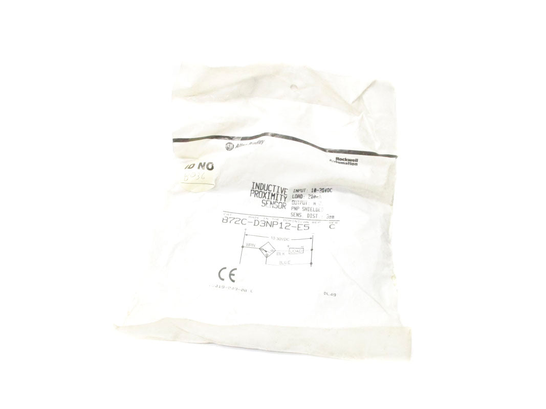 ALLEN BRADLEY 872C-D3NP12-E5 SER. C 10-30VDC NSMP