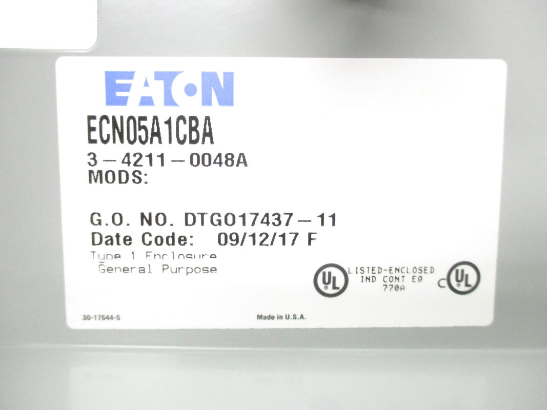 EATON ECN05A1CBA NSNP