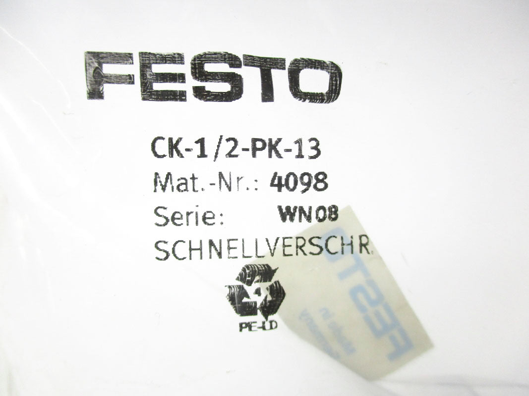 FESTO CK-1/2-PK-13 4098 NSMP