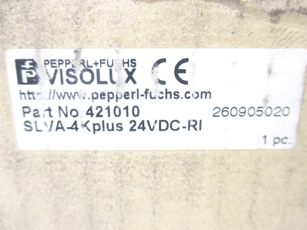 PEPPERL+FUCHS SLVA-4KPLUS24VDC-RI 421010 24VDC NSMP