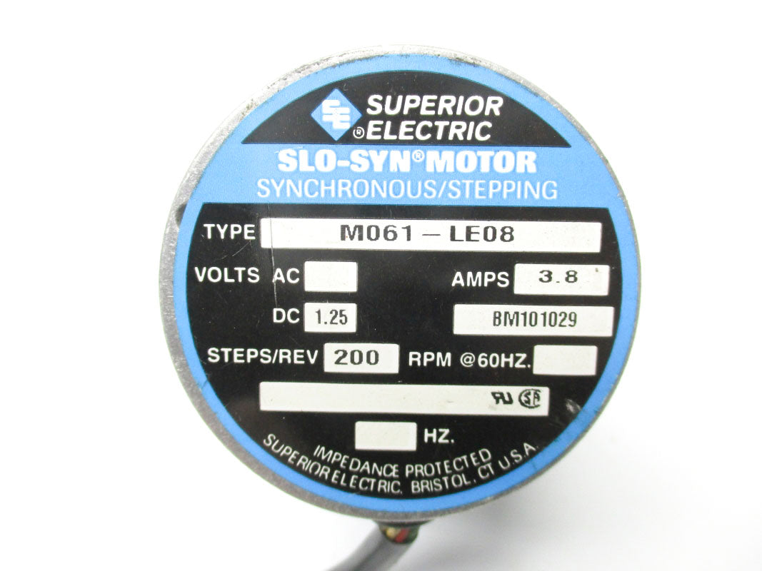 SUPERIOR ELECTRIC M061-LE08 1.25VDC 3.8A UNMP