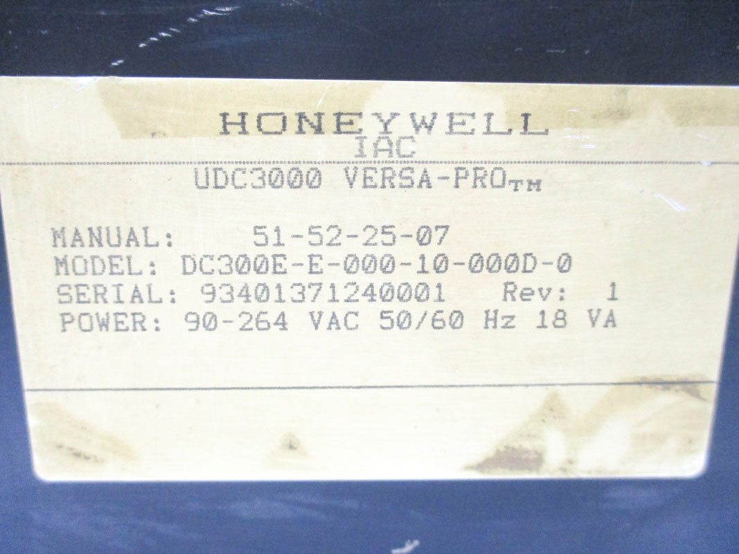 HONEYWELL DC300E-E-000-10-000D-0 90-264VAC UNMP