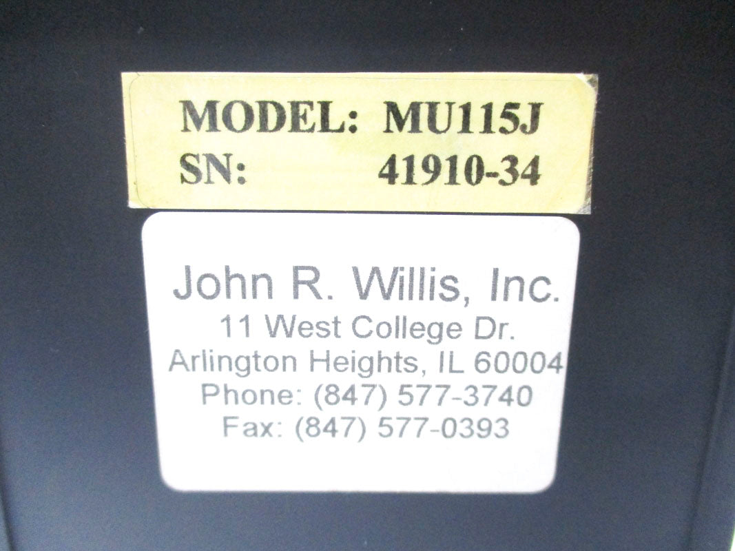 JOHN WILLIS MU115J NSMP