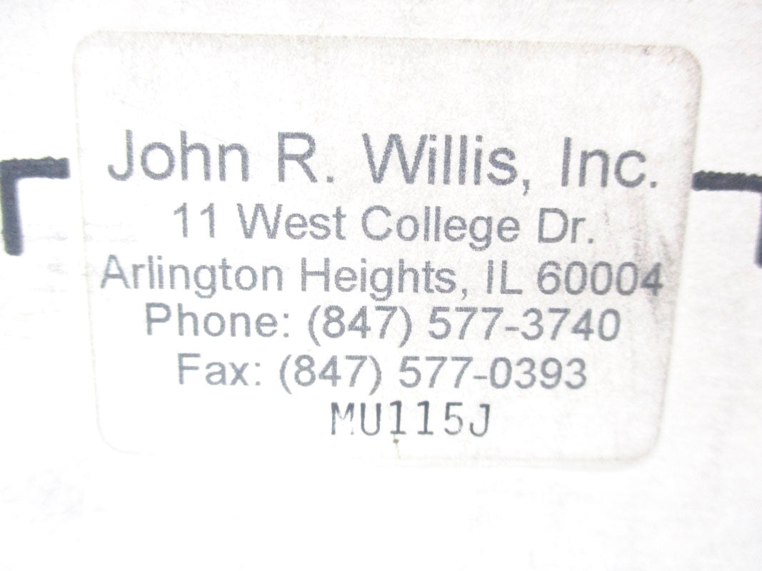 JOHN WILLIS MU115J NSMP