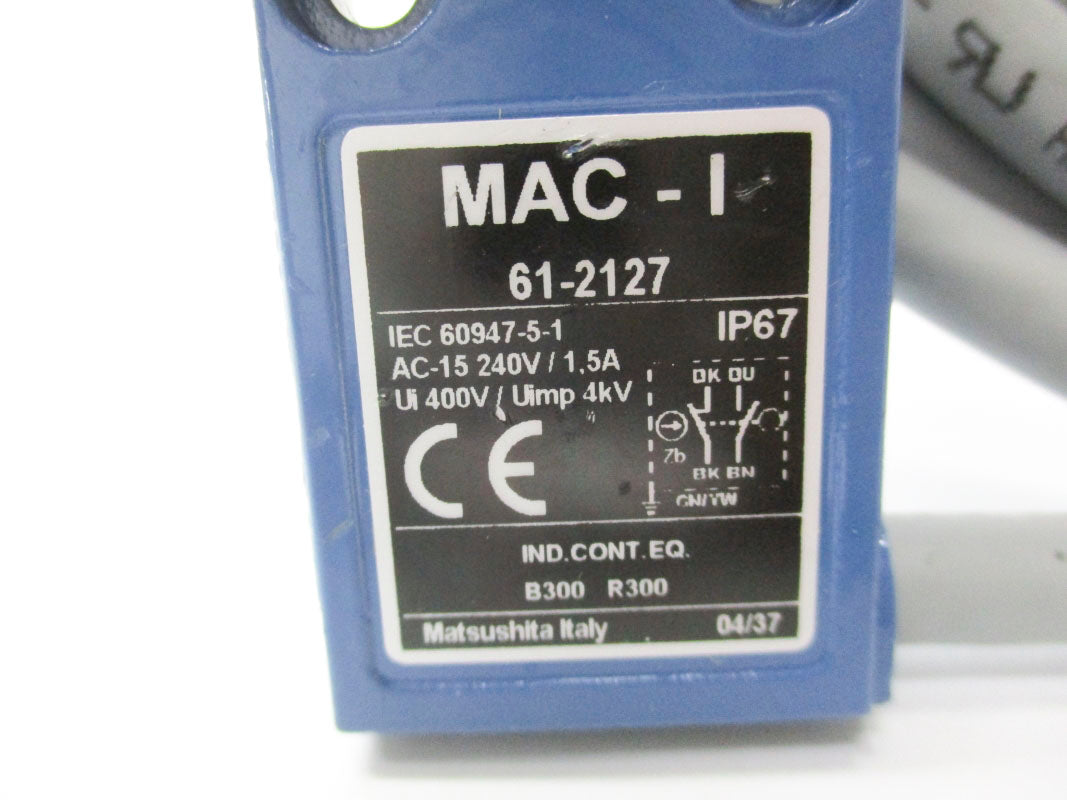 MATSUSHITA 61-2127 240V 1.5A NSNP