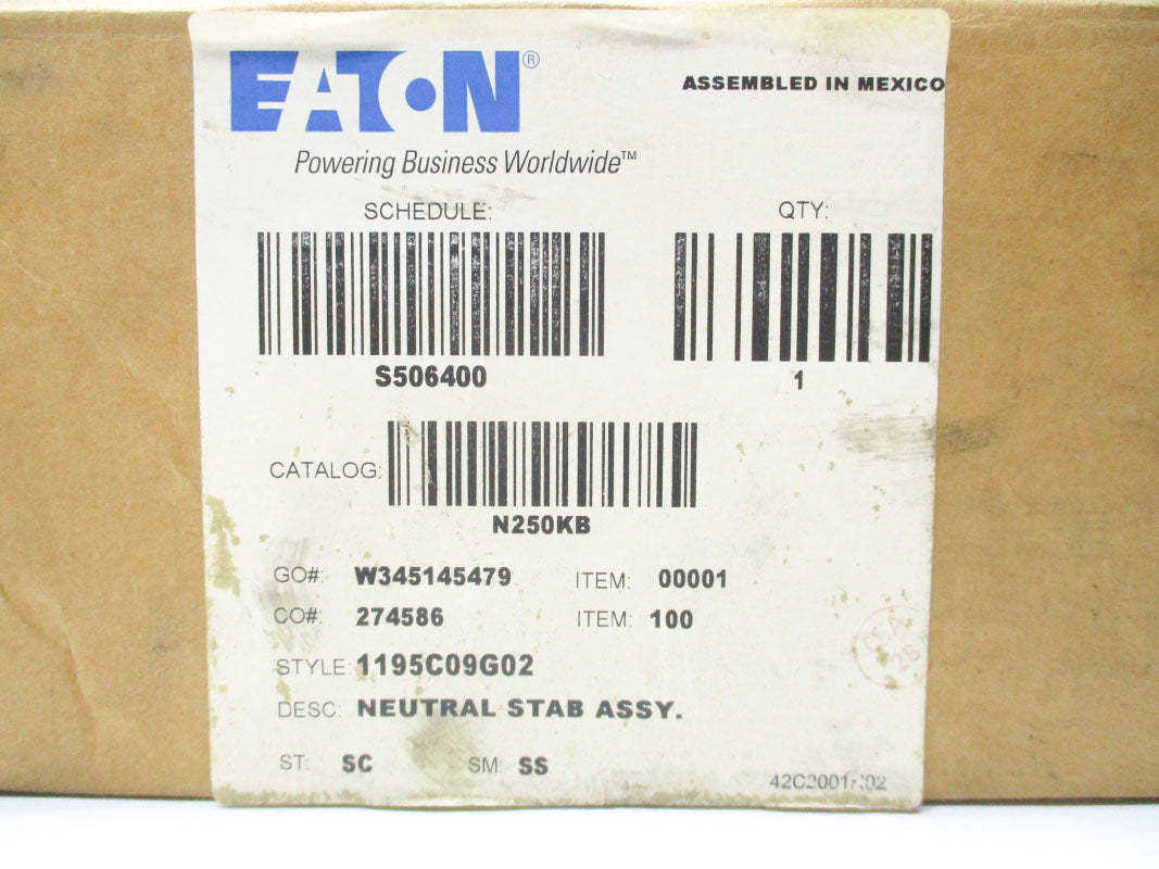 EATON 1195C09G02 250A NSMP