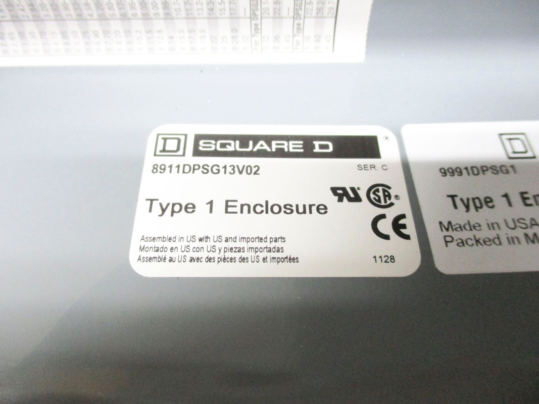 SQUARE D 8911DPSG13V02 SER. C 120V NSMP