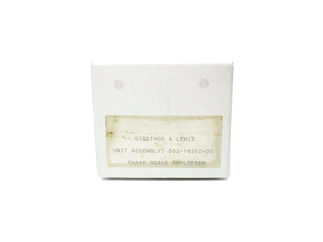 GIDDINGS&LEWIS 503-16352-00 UNMP
