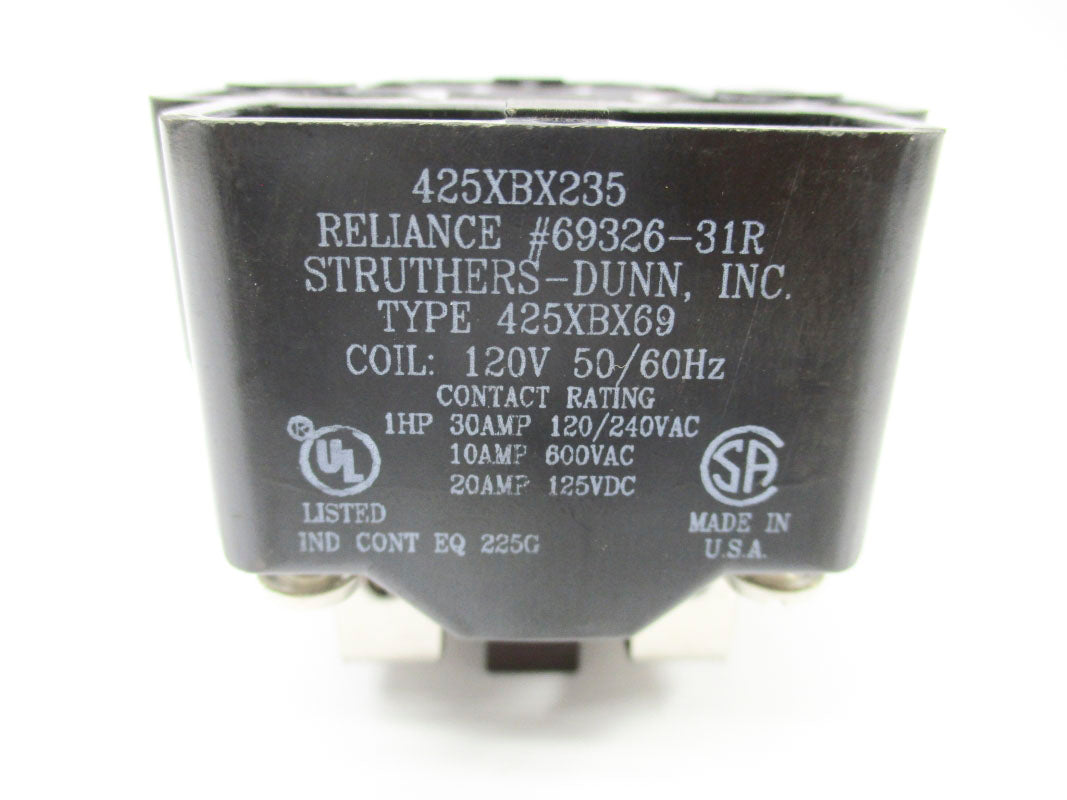 RELIANCE ELECTRIC 69326-31R 120V 30A NSNP