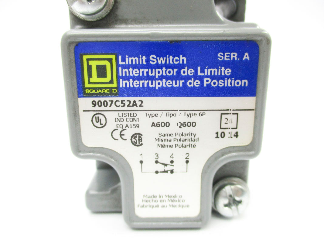 SQUARE D 9007C52A2 SER. A UNMP