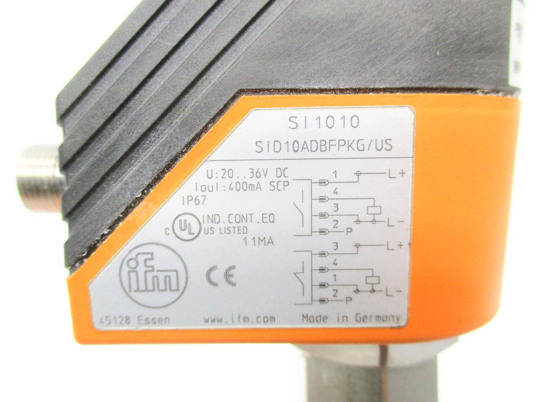 IFM EFECTOR SID10ADBFPKG/US-100-IPF SI1010 36VDC NSMP