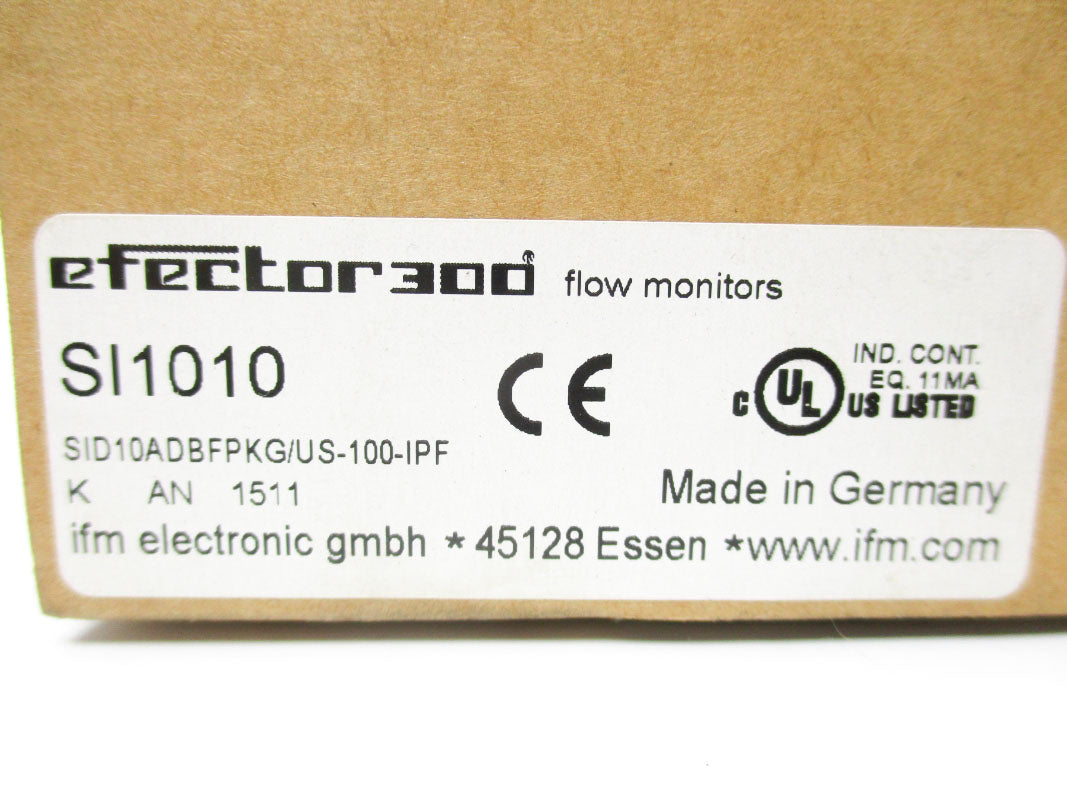 IFM EFECTOR SID10ADBFPKG/US-100-IPF SI1010 36VDC NSMP