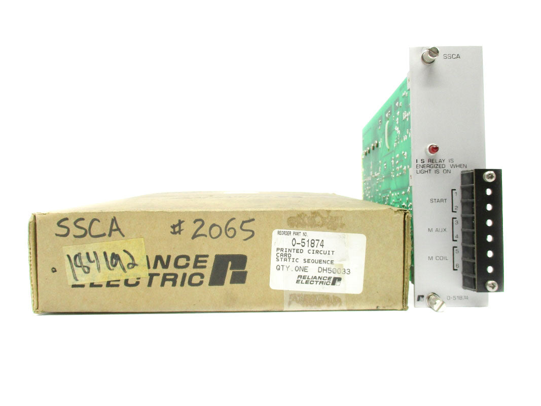 RELIANCE ELECTRIC 0-51874 NSMP