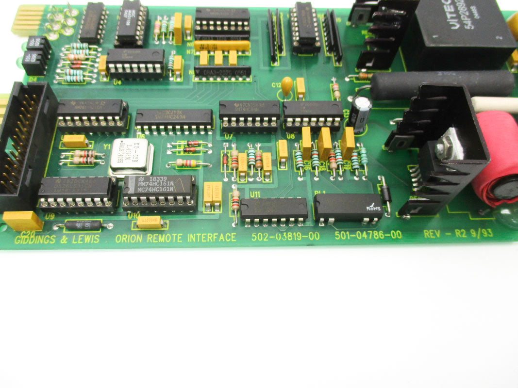GIDDINGS&LEWIS 502-03819-00 501-04786-00 REV. R2 NSNP