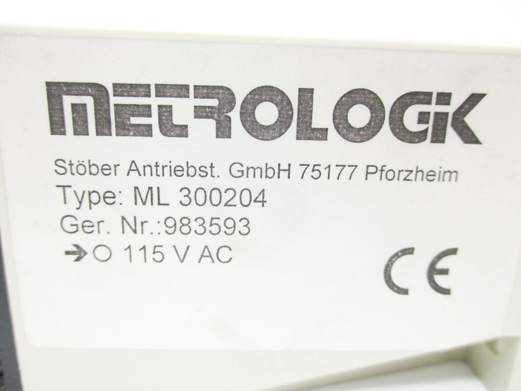 METROLOGIK ML300204 983593 115VAC UNMP
