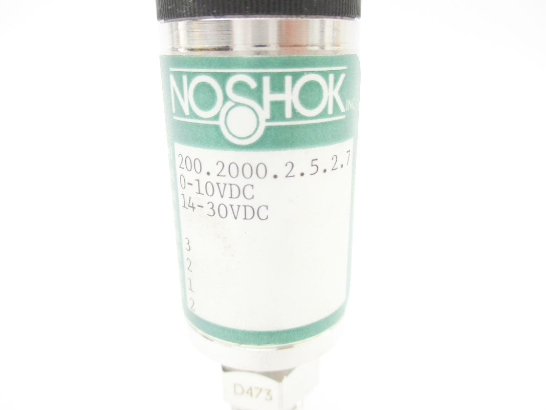 NOSHOK 200.2000.2.5.2.7 0-10VDC 2000PSI NSMP