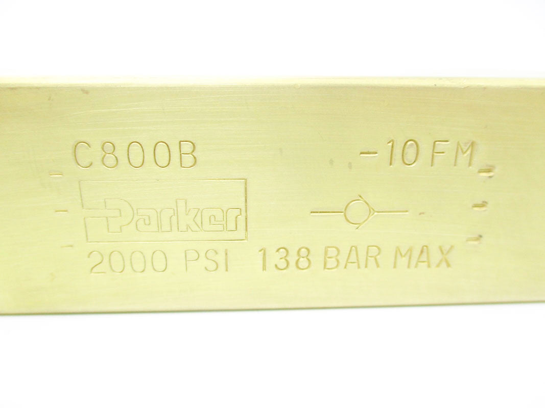 PARKER C800B 1A860 2000PSI NSMP