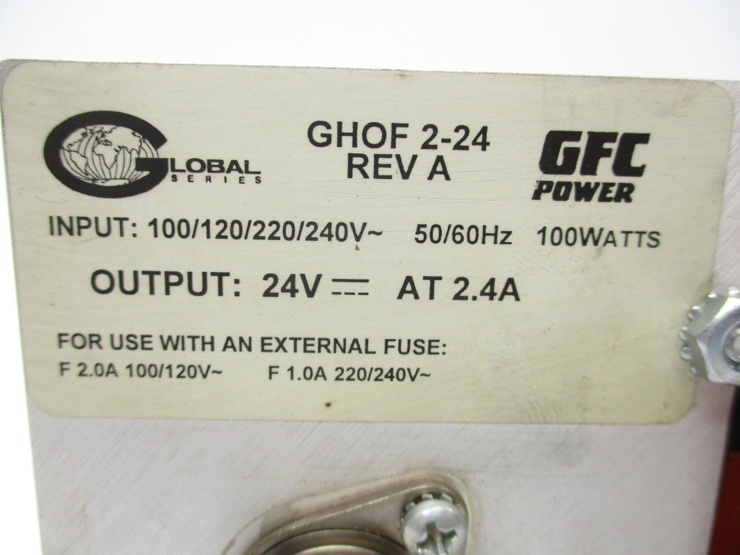 GFC POWER GHOF2-24 240V 2.4A UNMP