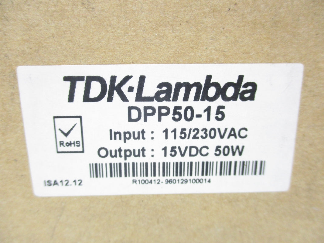 LAMBDA DPP50-15 230VAC 1.1A NSMP
