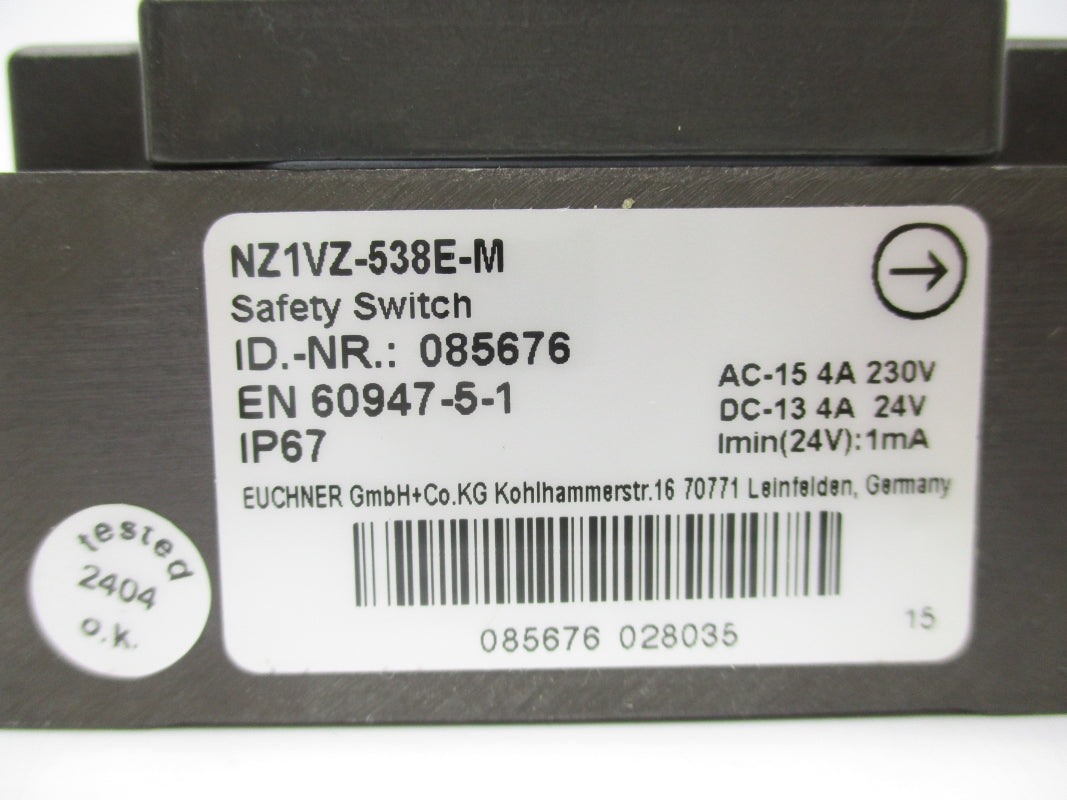 EUCHNER NZ1VZ-538E-M 4A 230V NSMP