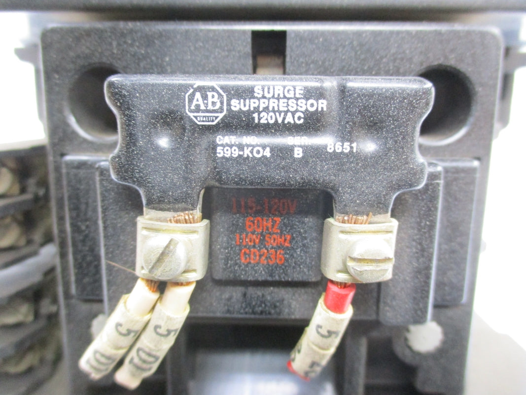 ALLEN BRADLEY 509-BOD SER. A 90A 120V UNMP