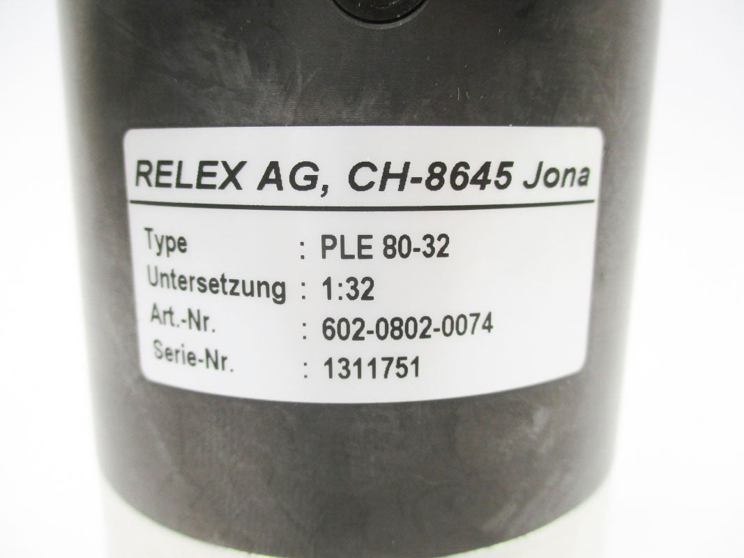 RELEX AG CH-8645 PLE80-32 1:32 NSNP