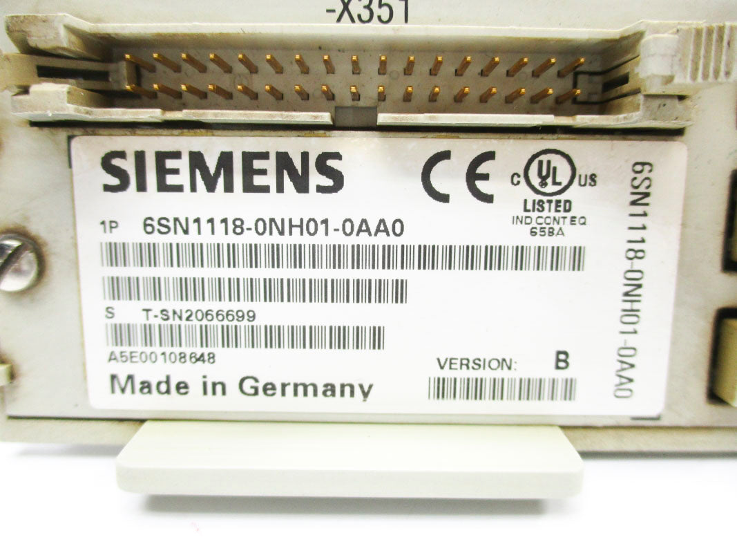 SIEMENS 6SN1118-0NH01-0AA1 VER. B UNMP