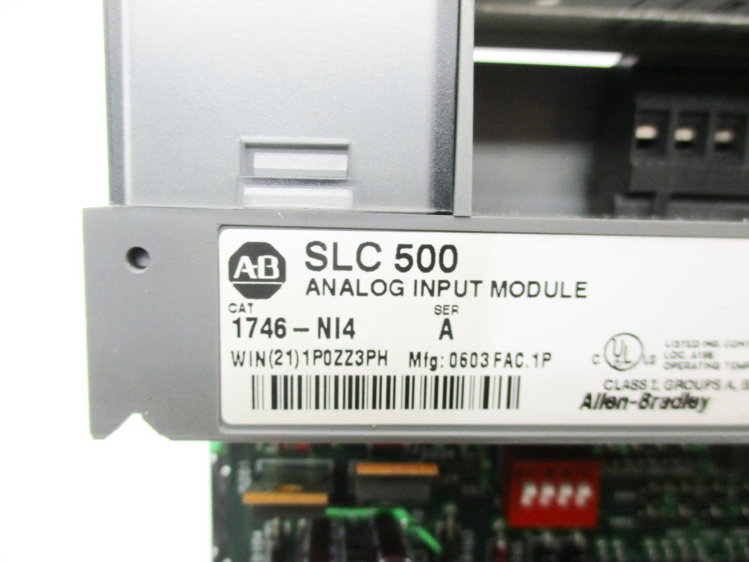 ALLEN BRADLEY 1746-NI4 SER. A UNMP