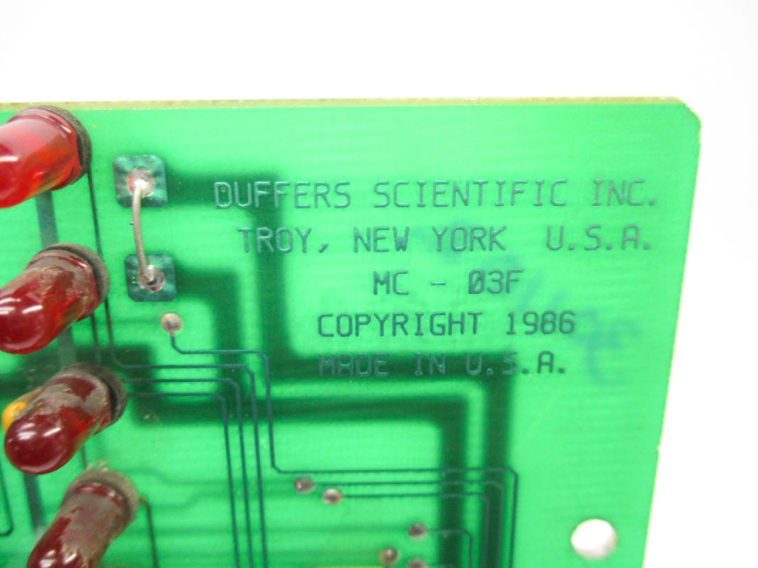 DUFFERS SCIENTIFIC MC-03F UNMP