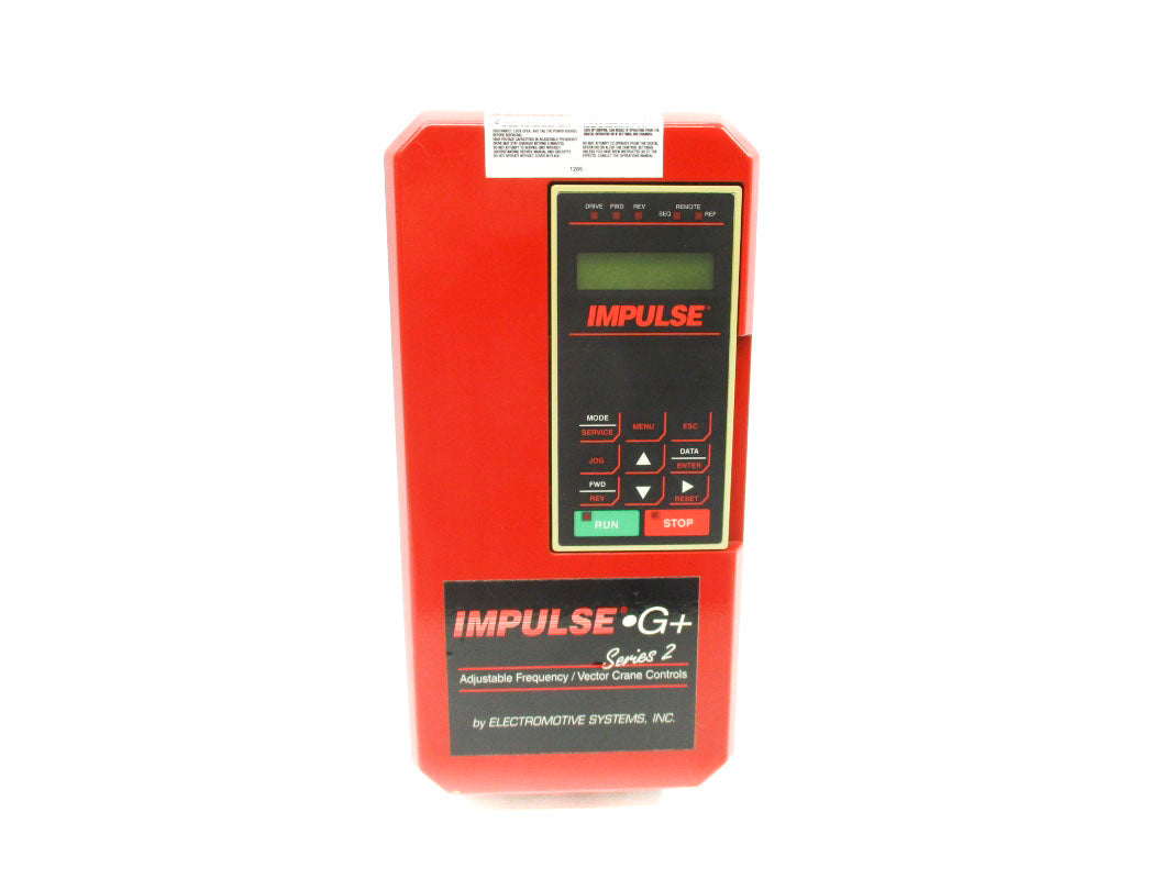 ELECTROMOTIVE SYSTEMS CIMR-G5U40P7 380-460V 4.3A (AS PICTURED) UNMP