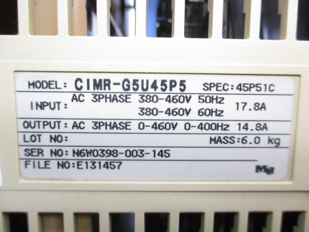 P&H CIMR-G5U45P5 380-460V 17.8A UNMP