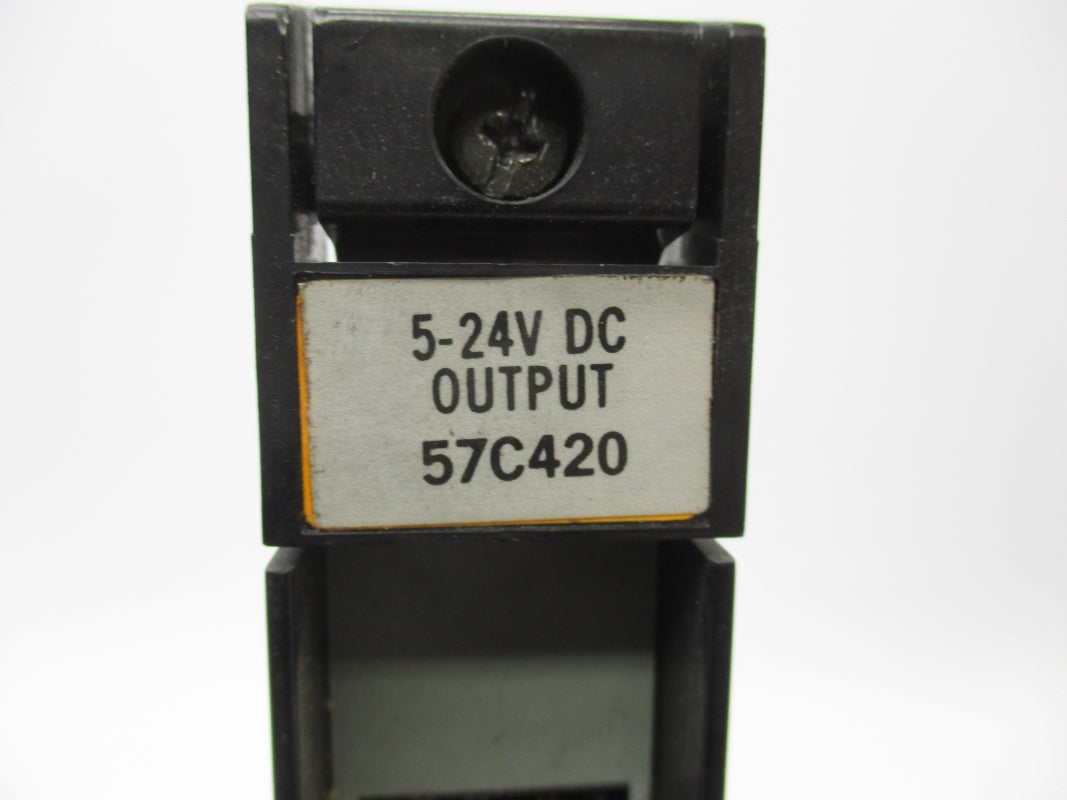 RELIANCE ELECTRIC 57C420 5-24VDC UNMP