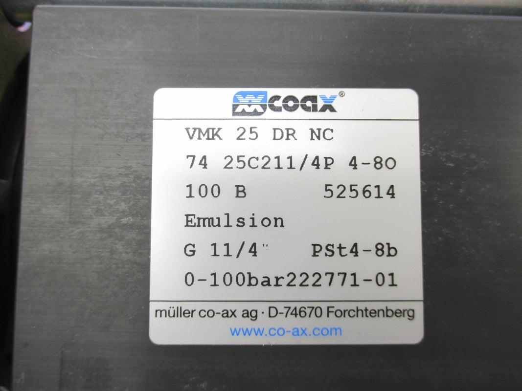 COAX VMK253C2100VTB11/4XX2VBXXP1 VMK25DRNC NSNP