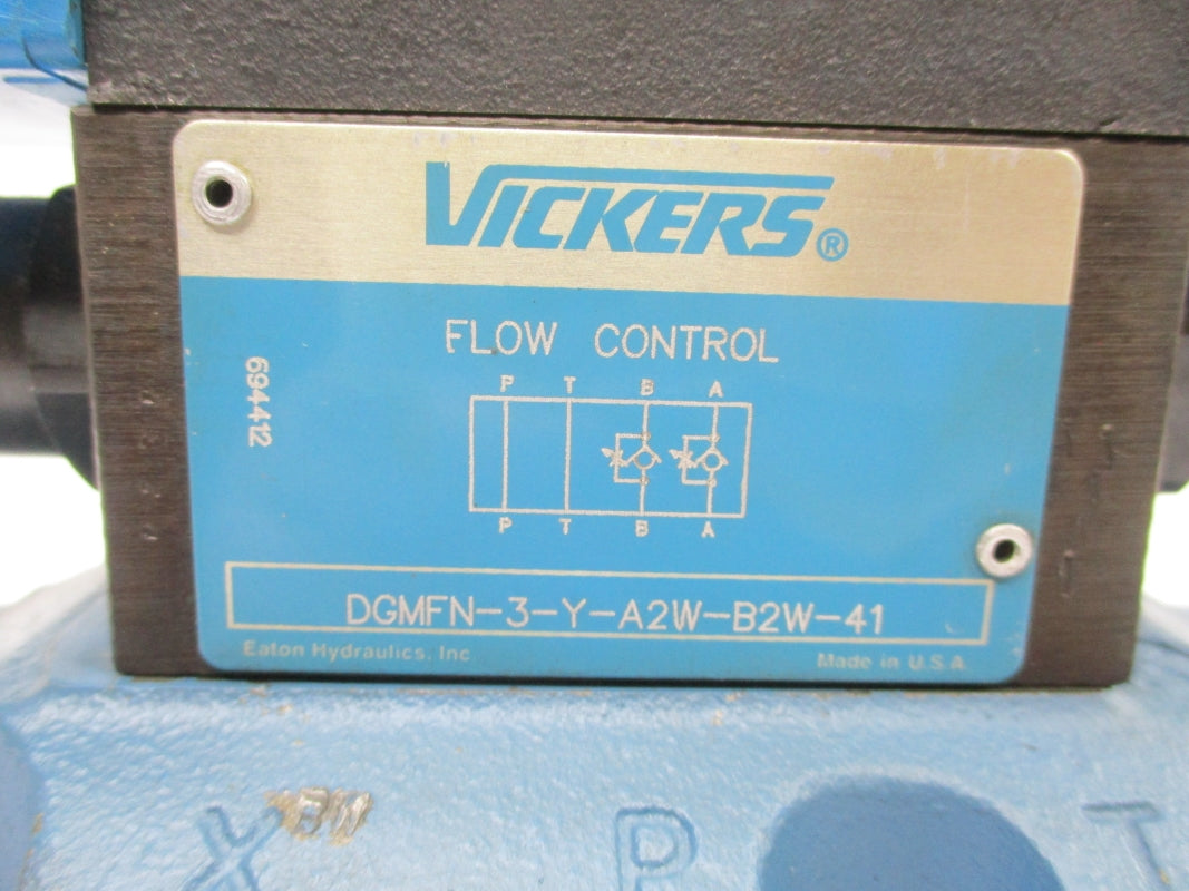 VICKERS DG5V733C2TMUH730 24VDC 3000PSI UNMP