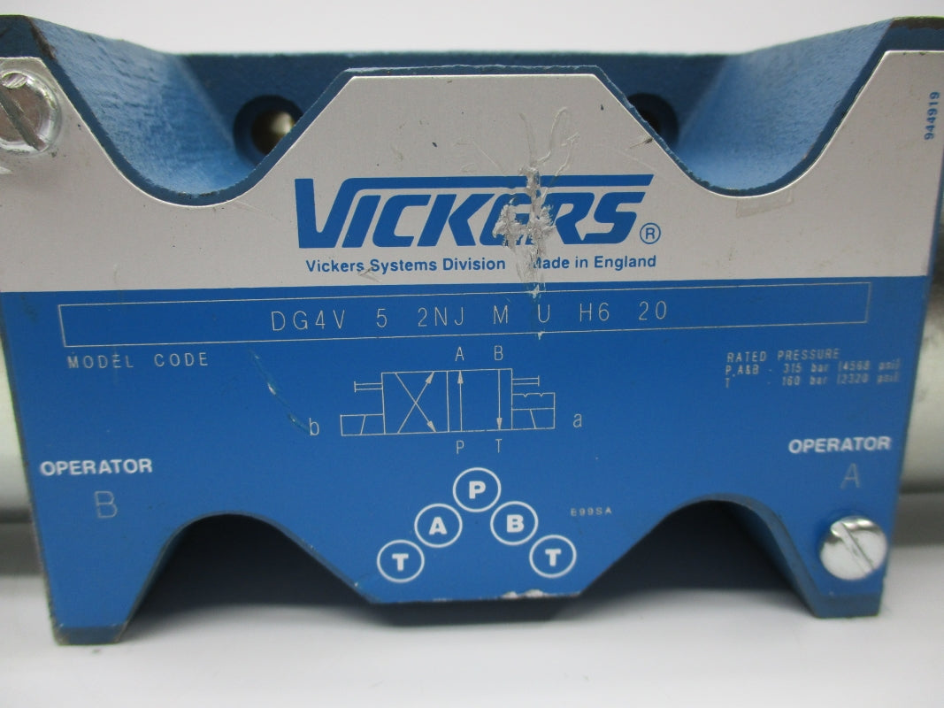 VICKERS DG4V52NJMUH620 4568PSI UNMP