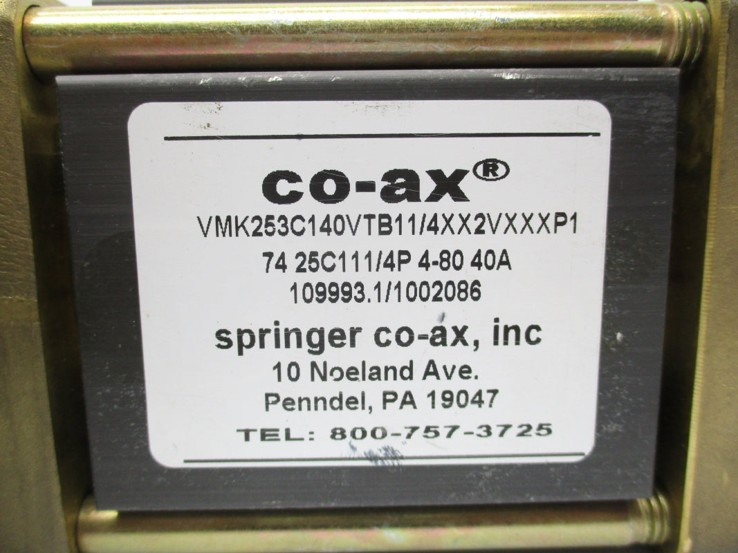 COAX VMK253C140VTB11/4XX2VXXXP1 VMK25DRNC UNMP