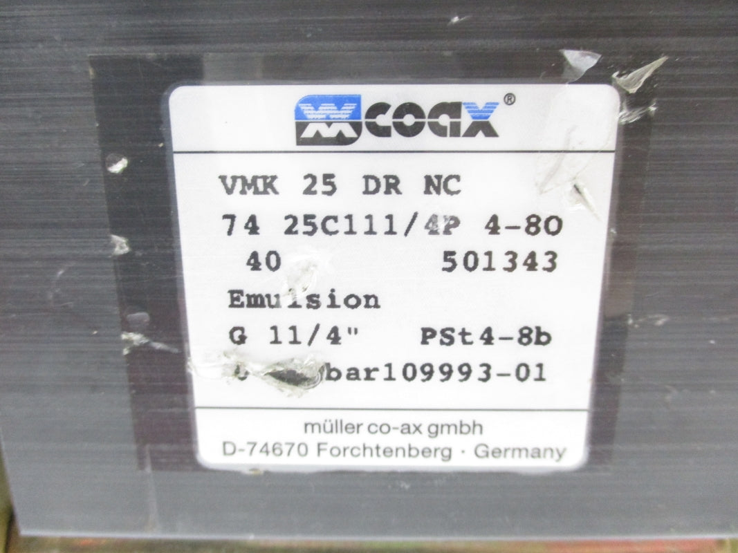 COAX VMK253C140VTB11/4XX2VXXXP1 VMK25DRNC UNMP
