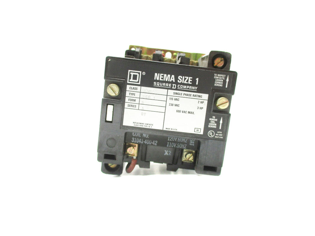 SQUARE D 8502SC01 SER. A 120V UNMP