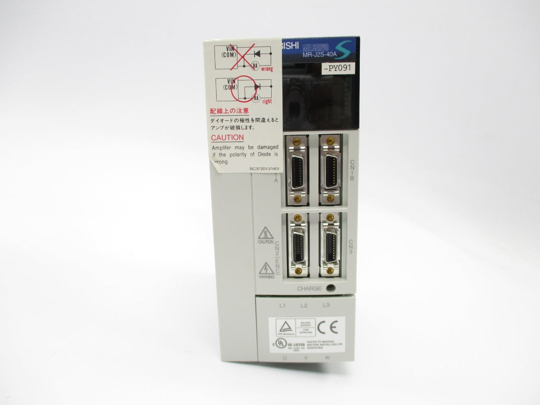 MITSUBISHI MR-J2S-40A-PY091 230V 3.9A NSMP