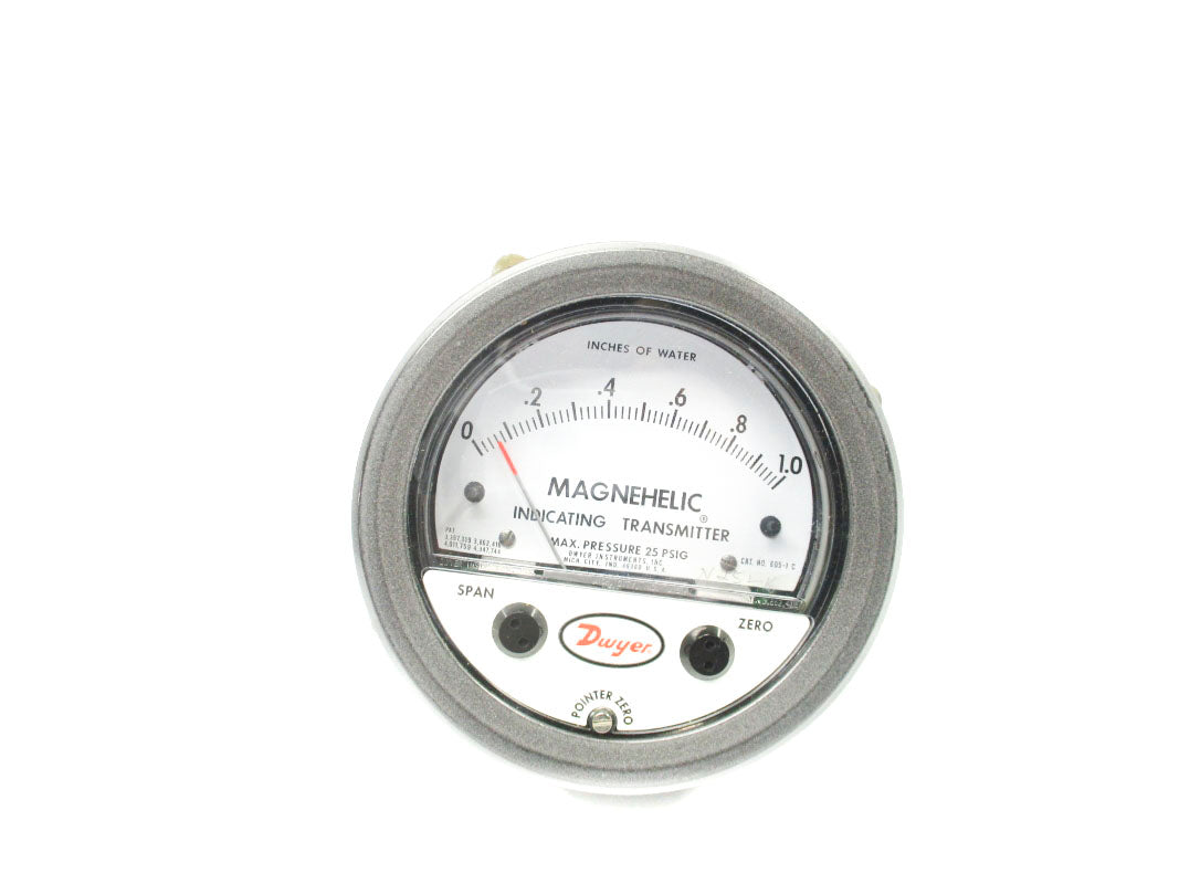 DWYER 605-1C 25PSI NSNP