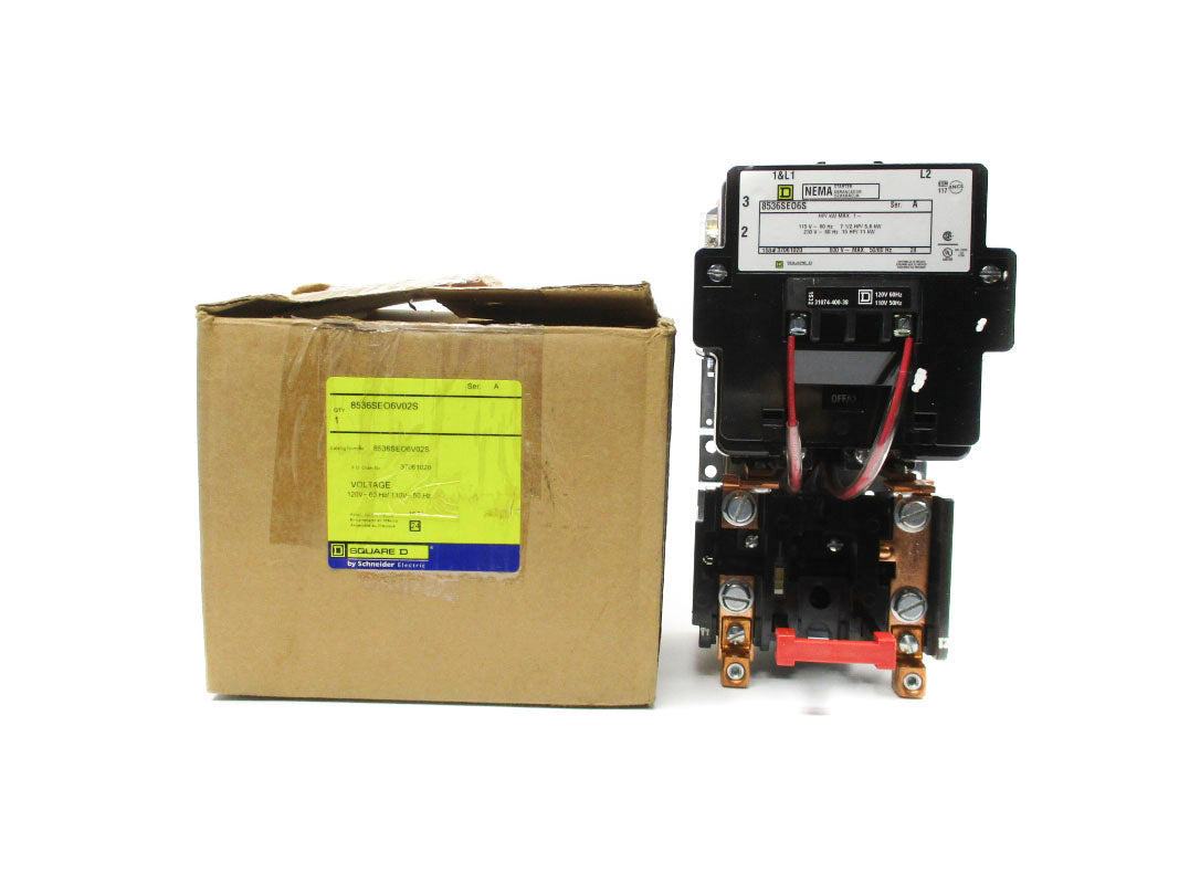 SQUARE D 8536SEO6V02S SER. A 110/120V NSMP